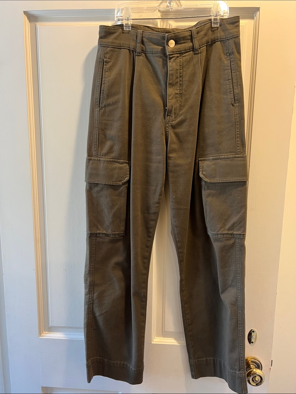 Joe's Jeans Olive Cargo Tapered Pants